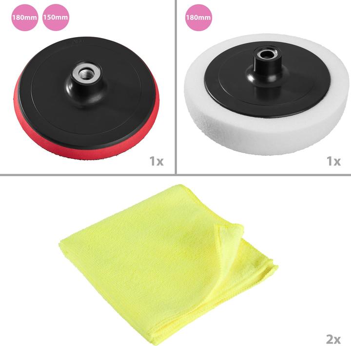 Produktbild tectake Polierscheiben