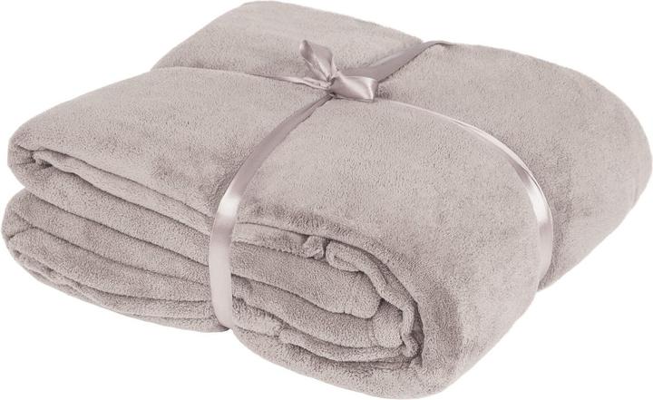 Actual product image tectake 2x cuddly blanket with sleeves (200 x 170 cm)