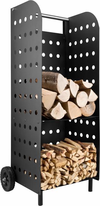 Actual product image tectake Firewood trolley