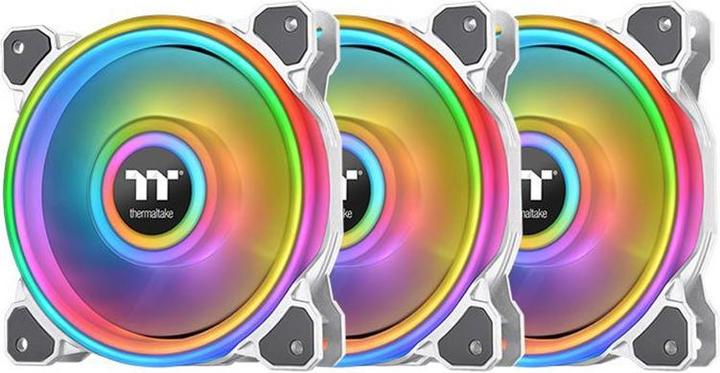 Thermaltake Riing Quad 14 RGB Édition blanche (140 mm, 3 x)