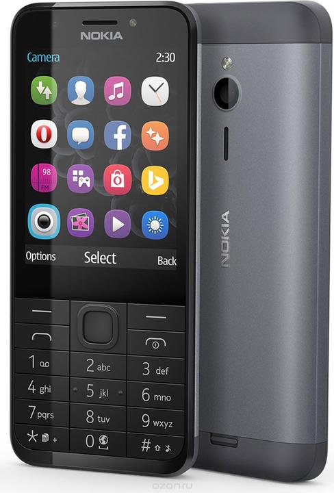 Produktbild Nokia 230 (2.80", 2 Mpx, 2G)