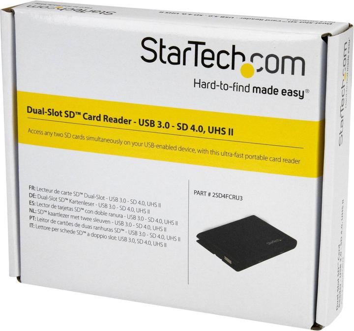 Image du produit StarTech Lecteur de carte SD à double fente (USB 3.0)