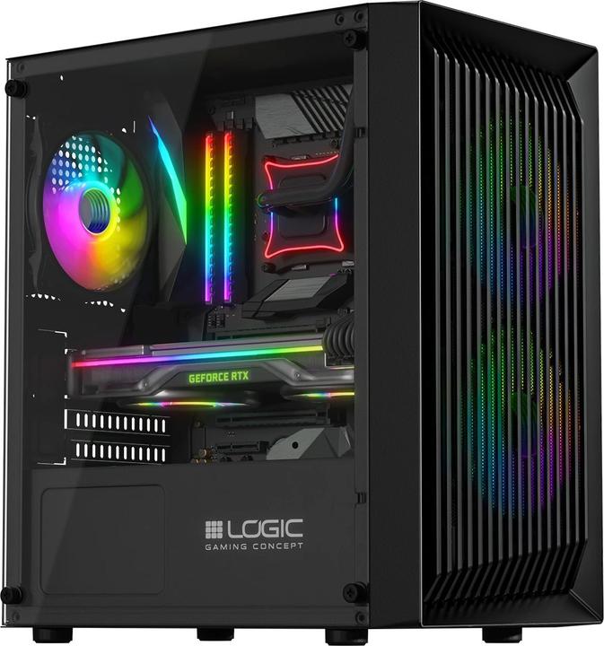 Produktbild Logic Obudowa Atos RGB Mini USB 3.0 Bez Zasilacza (mATX, Mini-ITX)