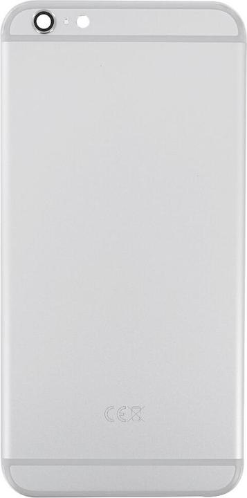 Actual product image OEM Replacement iPhone 6 Plus Back Silver, without Logo (Apple iPhone 6 Plus)
