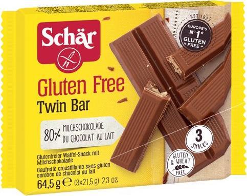 Schär Twin Bar (3 Stk., 63 g)