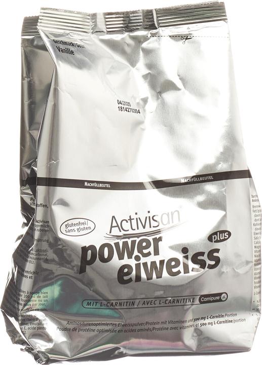 Produktbild Activisan Power Eiweiss mit L-Carnitin Vanille (1 Stück, Pulver, 500 g)