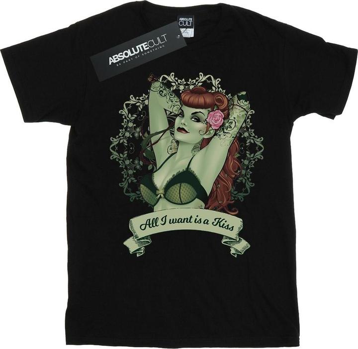 Immagine prodotto Poison Ivy All I want Is A Kiss Maglietta Uomo (L)