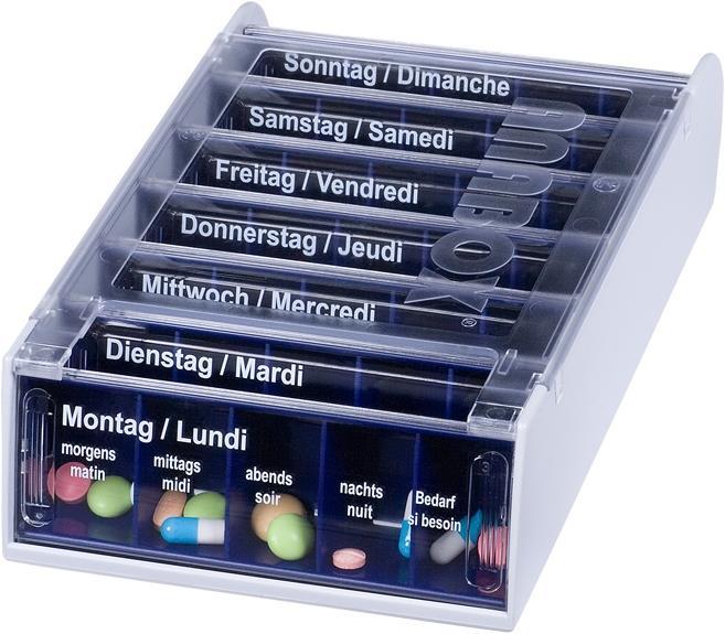 Anabox Medidispenser 7Tage blau