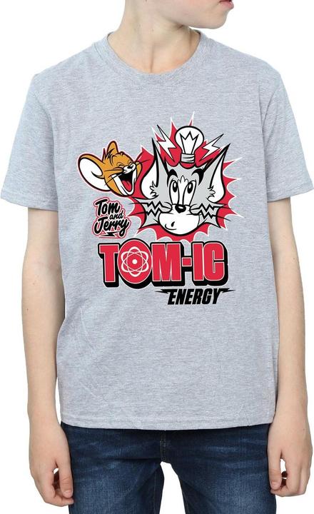 Immagine prodotto Tom & Jerry Tomic Energy Maglietta Ragazzi (140, 146)