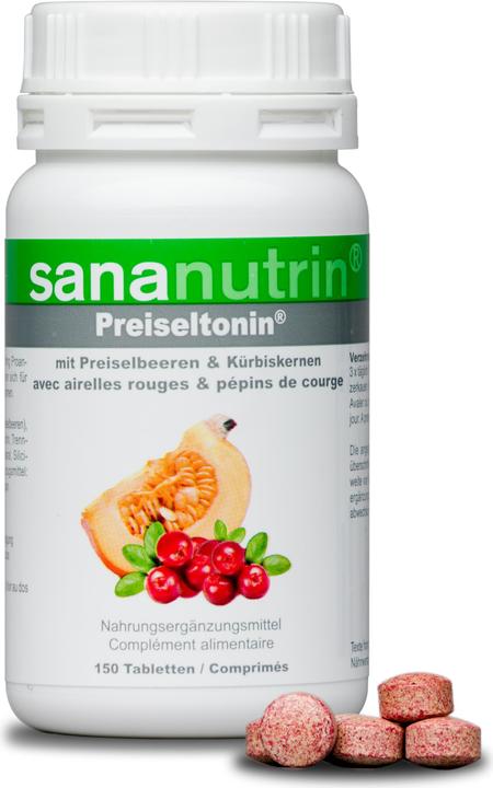 Produktbild Sananutrin Preiseltonin (150 Stück, Tabletten, 105 g)