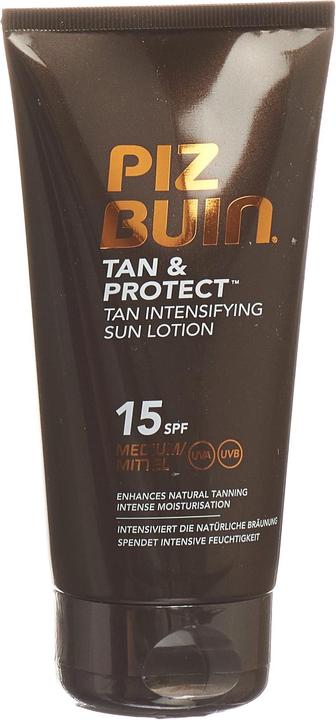 Actual product image Piz Buin Tan & Protect (Sun lotion, SPF 15, 150 ml)