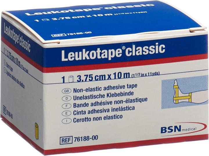 Actual product image BSN classic plaster tape 10mx3.75cm yellow (1 x)