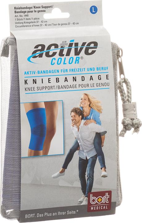 Produktbild Bort Medical ActiveColor Kniebandage S -32cm blau (S)