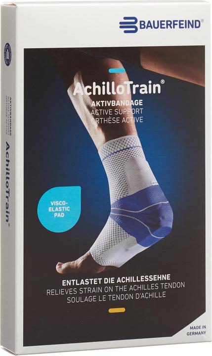 Produktbild AchilloTrain Aktivbandage Grösse 5 rechts titan (5)