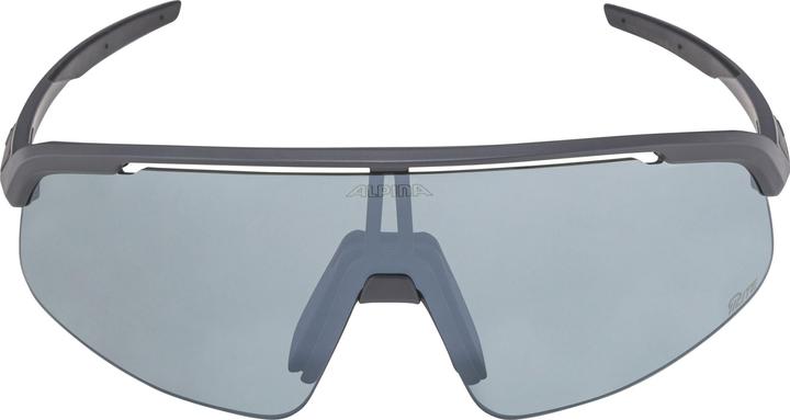 Actual product image ALPINA SPORTS Turbo Pro S Q-Lite (Midnight-grey matt, Silver)