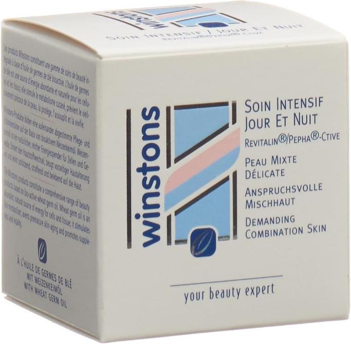 Actual product image Winstons Jour+Nuit Soin sensitive combination skin (50 ml, 24h cream)