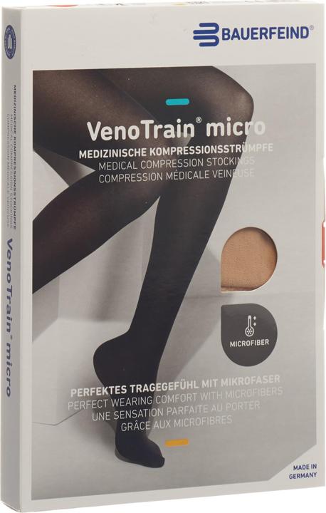 Veno Train MICRO A-D KKL2 S plus/short offene Fussspitze creme (S)