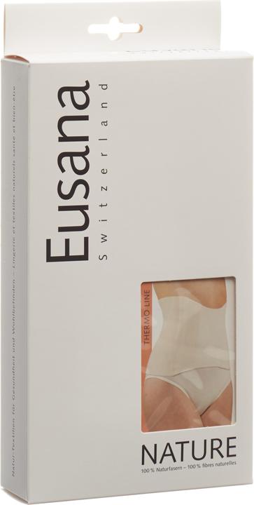 Eusana Nierenwärmer anatomisch L ivoire 100% Seide (L)