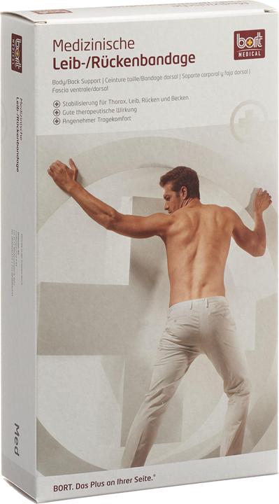 Image du produit Bort Medical Ceinture à côtes hommes 16cm L -112cm blanc (L)