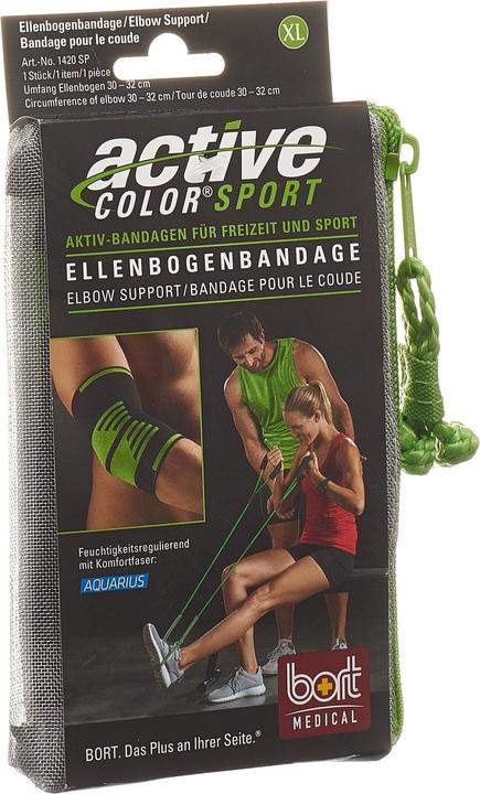 Image du produit Bort Medical ActiveColor Sport Bandage pour coude XL noir (XL)