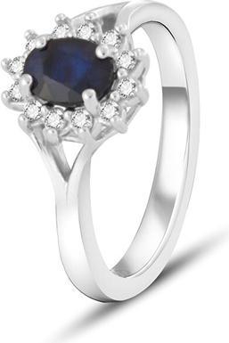 Produktbild Beneto Exclusive - Charming ring with blue sapphire SAFAGG4 - Circuit: 58 mm (58)