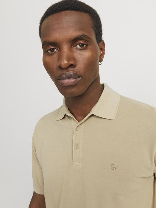 Image du produit Jack & Jones Einfarbig Hemdkragen Poloshirt Poloshirt (L)