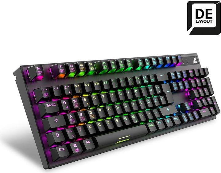 Immagine prodotto Sharkoon Skiller SGK20 (DE, Cablato)