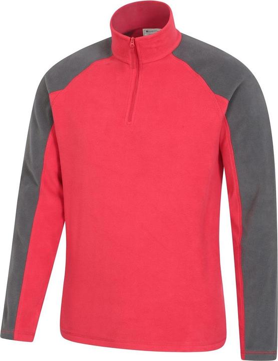 Immagine prodotto Mountain Warehouse Top in pile Ashbourne II con mezza zip da uomo (M)