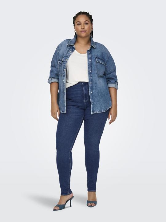 Produktbild Only CARLUNA Hohe Taille Skinny Fit Jeans Skinny Jeans (W44/L34)