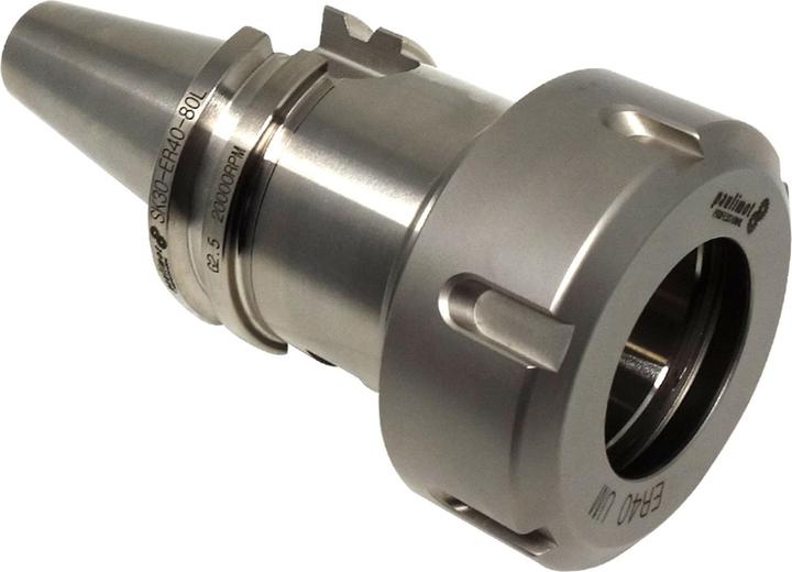 Produktbild Paulimot Präzisions-Spannzangenfutter SK30 (DIN 69871) / M12 für ER40
