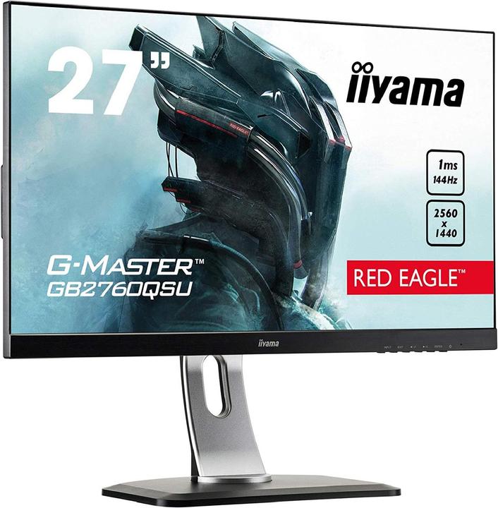 iiyama G-Master GB2760QSU-B1 (2560 x 1440 Pixel, 27")
