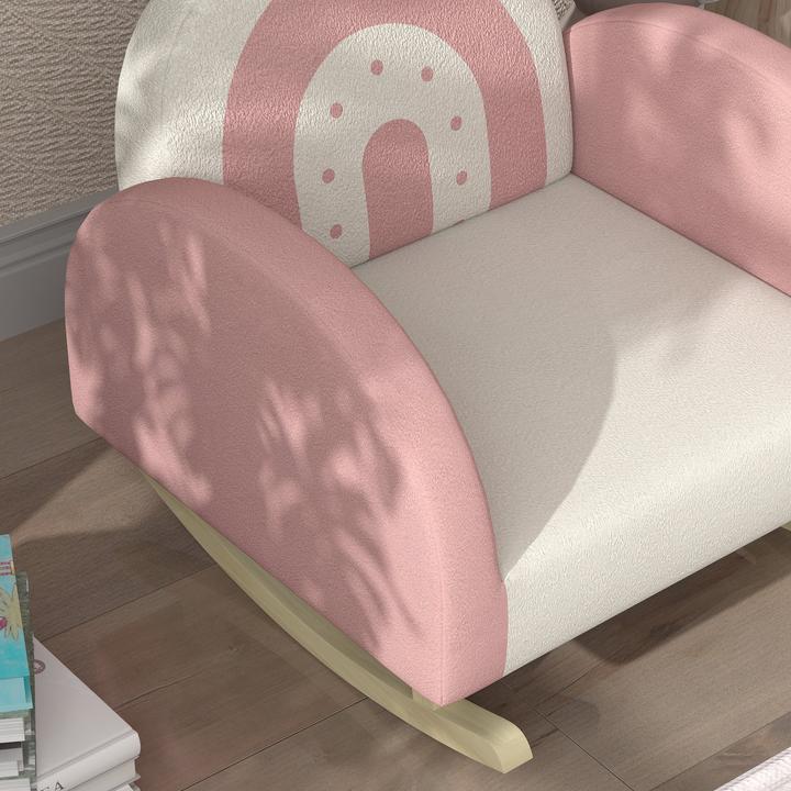 Produktbild Aiyaplay Kindersessel Samt, Holz Rosa (Kindersessel)
