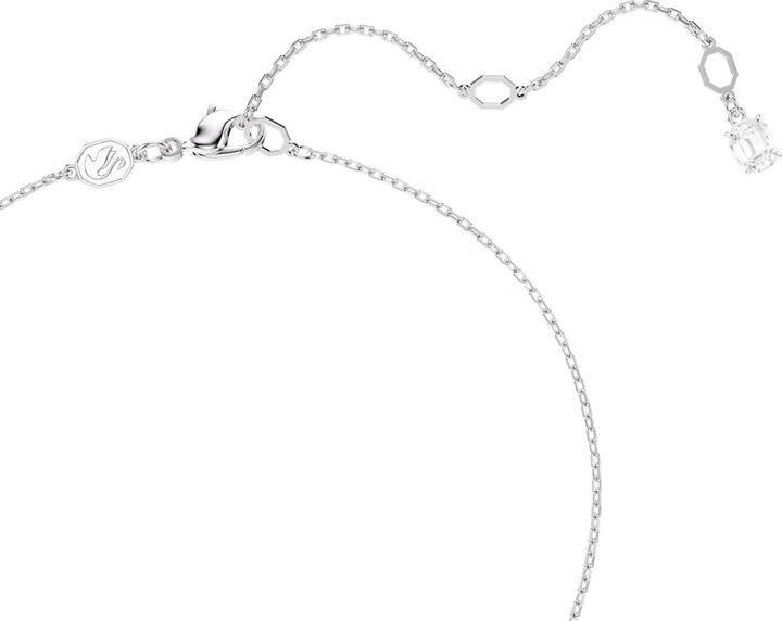 Produktbild Swarovski Hyperbola Halskette Verschiedene Schliffe Twist Weiss (Swarovski Metall)