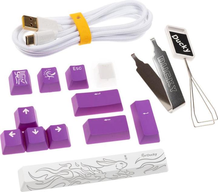 Immagine prodotto Ducky Uno 3 Aura Bianco (US, Cablato)