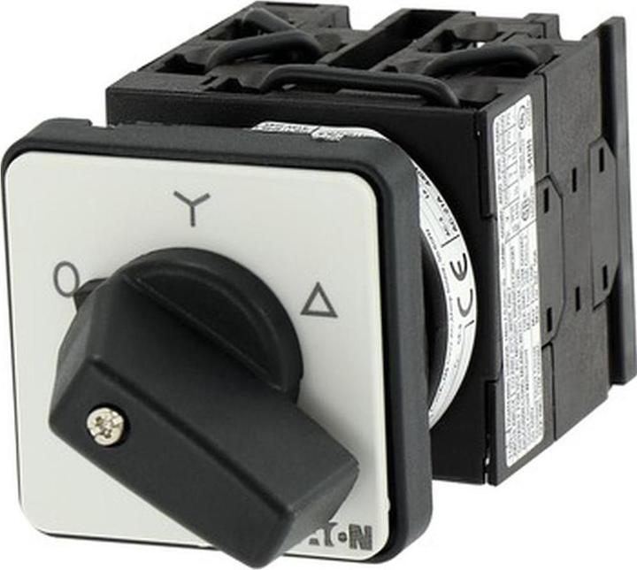 Actual product image Eaton T0-4-8410/E Star-delta- 024604 Switch Kont8 20A 0-Y-D 60° rast.