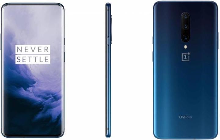 Actual product image OnePlus 7 Pro (12GB) (256 GB, Nebula Blue, 6.67", Dual SIM, 48 Mpx, 4G)