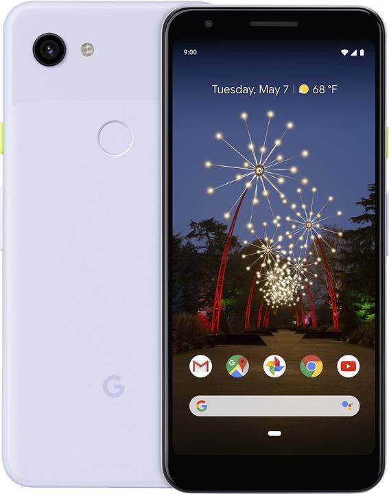 Google Pixel 3a (64 GB, Clearly White, 5.60", Single SIM, 12.20 Mpx, 4G)