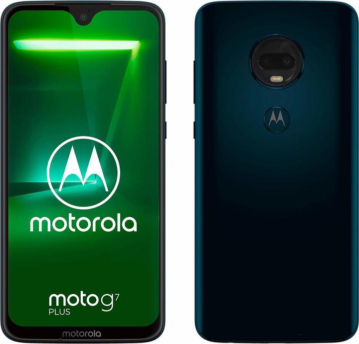 Motorola Moto G7 Plus (64 GB, Deep Indigo, 6.20", Dual SIM, 16 Mpx, 4G)