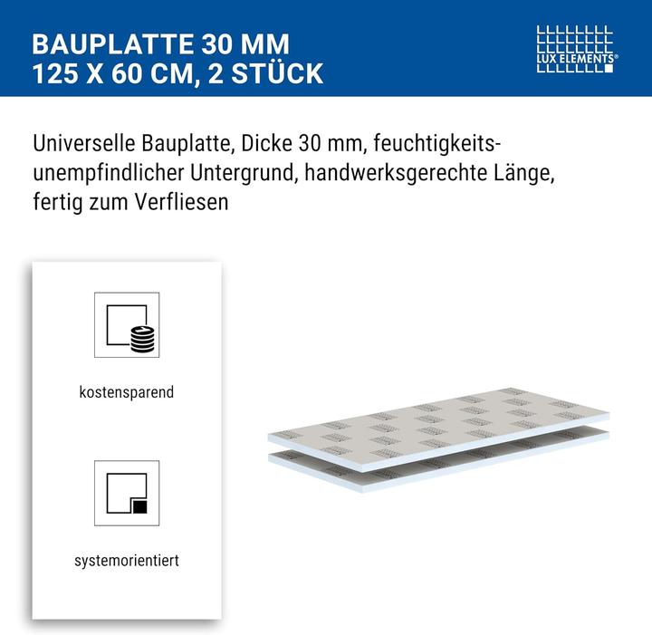 Produktbild Lux elements Bauplatte (2 Stk.)