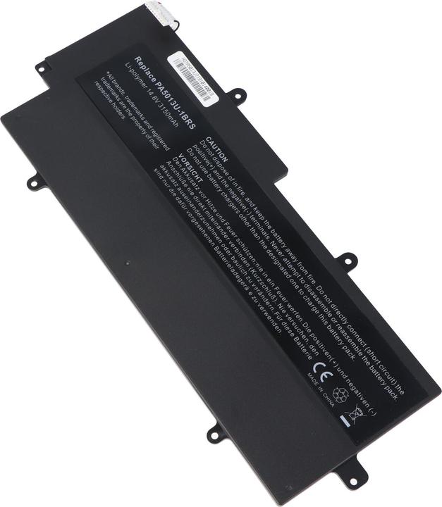 Actual product image Toshiba Battery Portege Z830 Ultrabook Battery, Z835, Z930, Z935, PA5013U, PA5013U-1BRS (4 Cells, 3000 mAh)