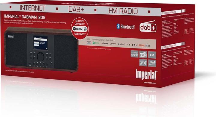 Actual product image Imperial Dabman i205 (Web radio, DAB+, VHF, FM, Bluetooth, Wi-Fi)