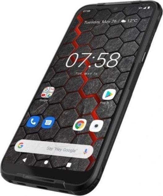 Actual product image Myphone HAMMER Blade 3 (6.2 inch) Dual SIM Android 10.0 USB Type-C (64 GB, Black, 6.20", SIM + eSIM, 48 Mpx, 4G)