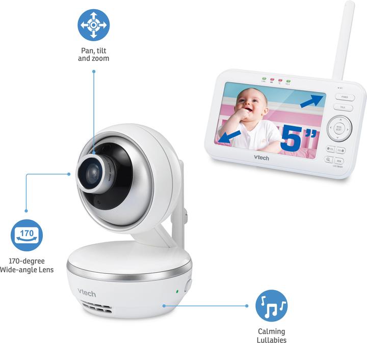Immagine prodotto VTech VM5261 (Video e audio, 300 m)
