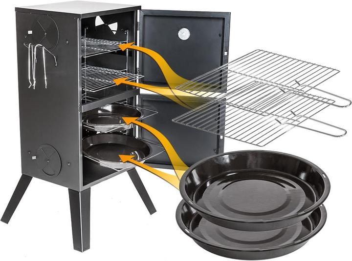 Immagine prodotto tectake forno di affumicatura (35.50 cm)