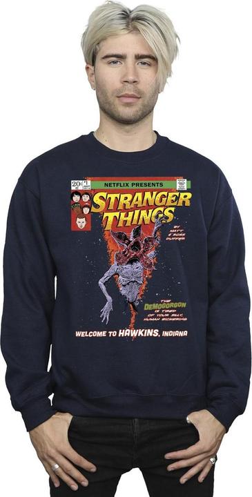 Actual product image Netflix Mens Stranger Things Comic Cover Sweatshirt (XXL)