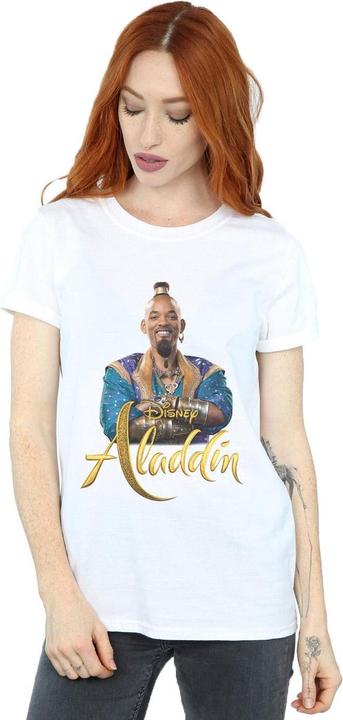 Immagine prodotto Disney Aladdin Movie Genie Photo Maglietta Ampia Donna (XXL)