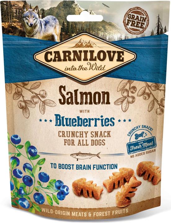 Carnilove Saumon aux myrtilles (Adulte, Junior, Senior, 1 pcs, 200 g)