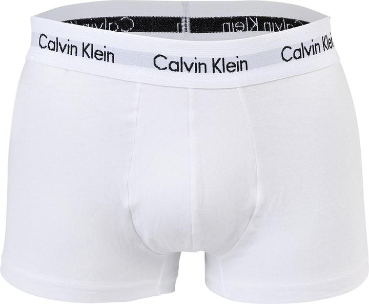 Produktbild Calvin Klein Low Rise Trunk "Cotton Stretch" weiss (S, 3er Pack)
