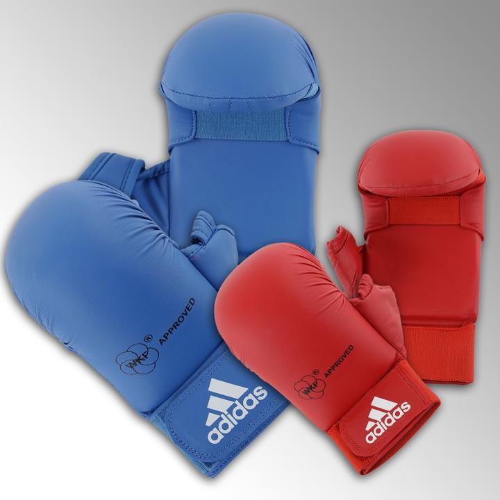 Produktbild adidas WKF Karate Faustschutz mit Daumenschutz (S)