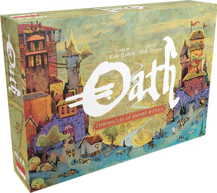 Actual product image Asmodée Oath Chronicles of Empire and Exile English (EN)